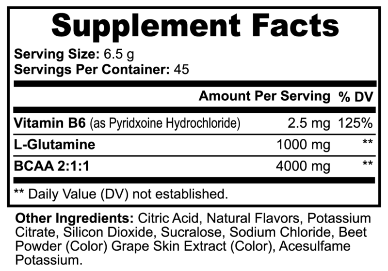 BCAA Post Workout Powder (Honeydew/Watermelon) - Image 5